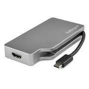 Startech.Com USB-C Multiport Video Adapter - 4-in-1 - 4K 60Hz CDPVDHDMDP2G